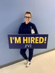 An FVI south florida ASN nursing program graduate who got hired