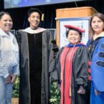 FVI nursing faculty with guest speaker